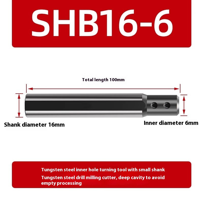 2089- CNC lathe small hole knife set SHB-25 small diameter tool holder inner hole jacket round handle CNC lathe D20 reducer sleeve Shandong Denso Pricision Tools Co.,Ltd.